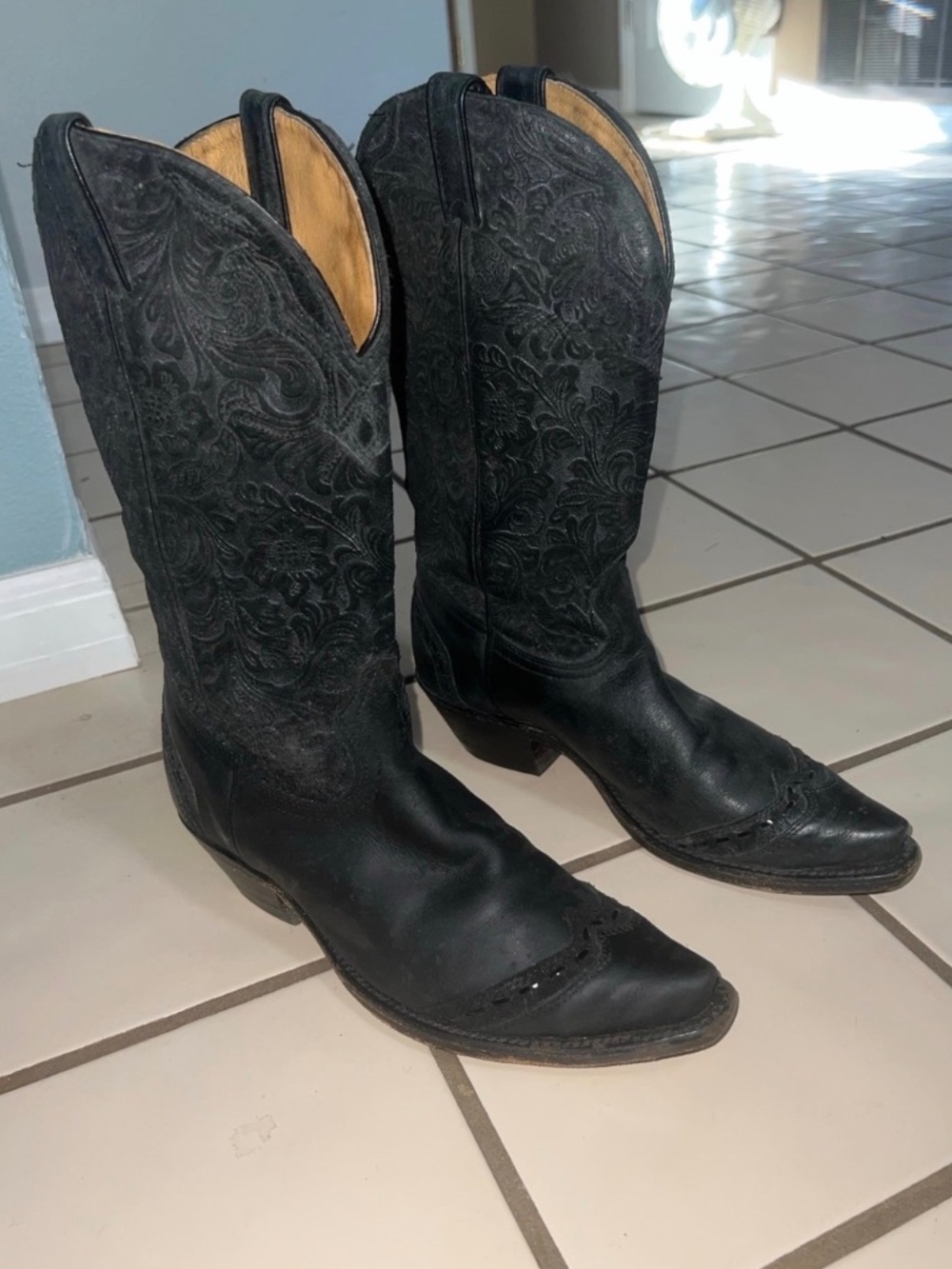 Boulet Western Cowboy boots